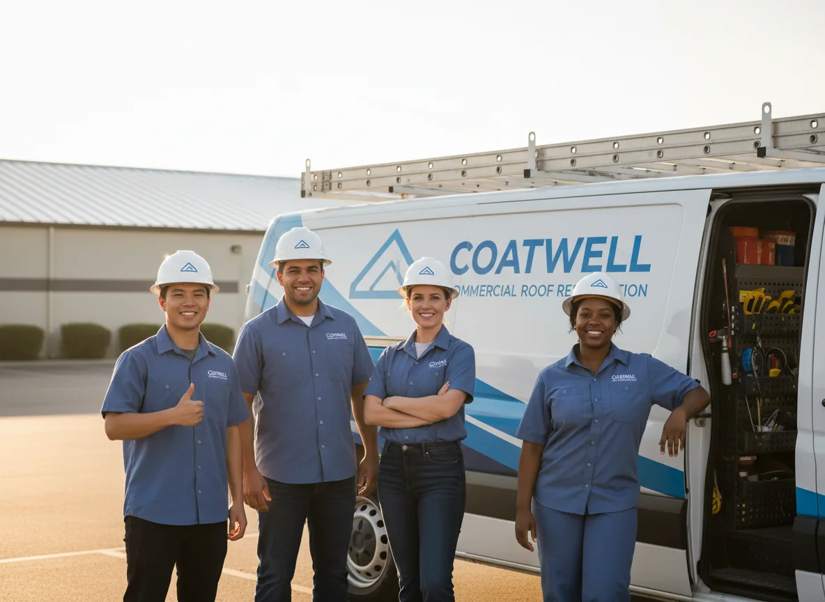 Commercial roof coating company in Bridgeville, CA